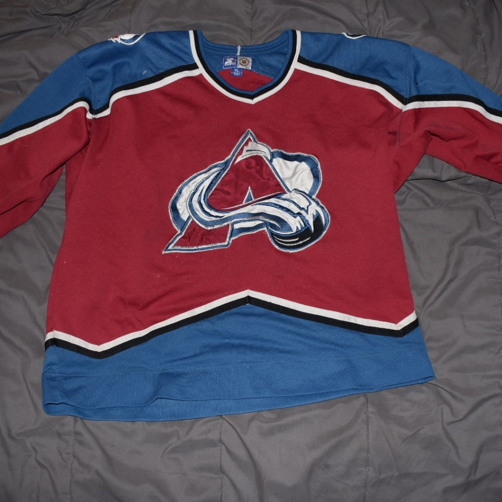 Vintage Colorado Avalanche jersey